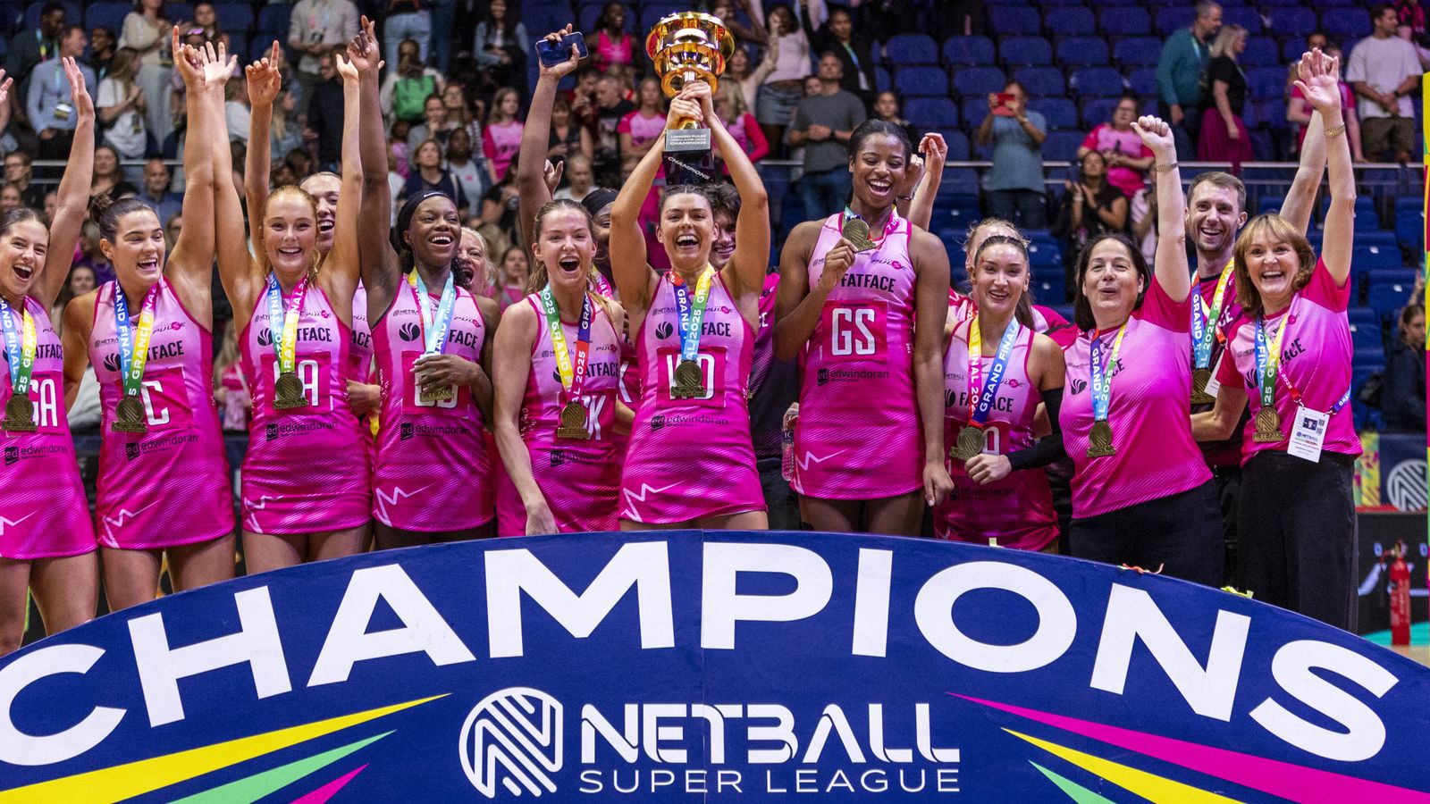 Netball Super League Grand Final: London Pulse deny Loughborough Lightning three-peat with 53-45 victory at The O2 | Netball News