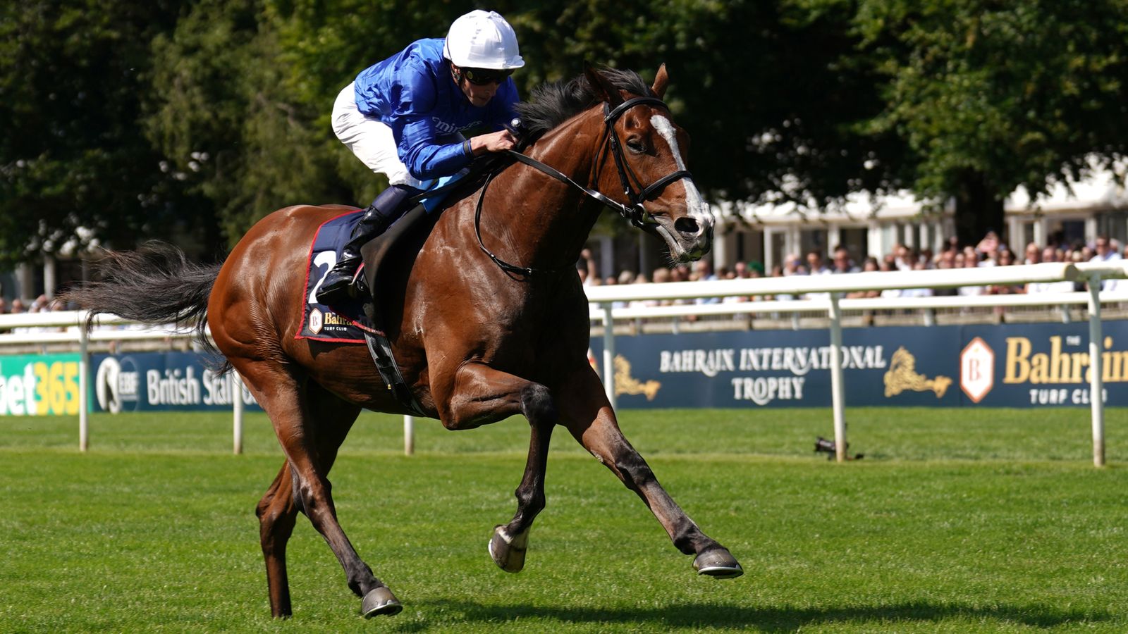 Newmarket: El Cordobes flies home to seal milestone Princess Of Wales’s Stakes victory for Buick | Racing News