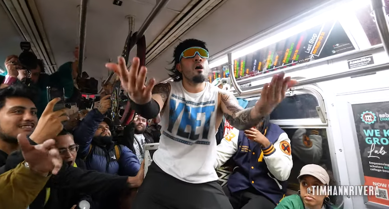 Next stop, SubwayMania: Meet the man and story behind one of wrestling’s most viral sensations