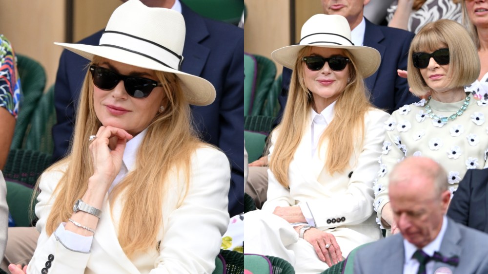 Nicole Kidman’s Wimbledon Look Channels Classic Menswear with Fedora