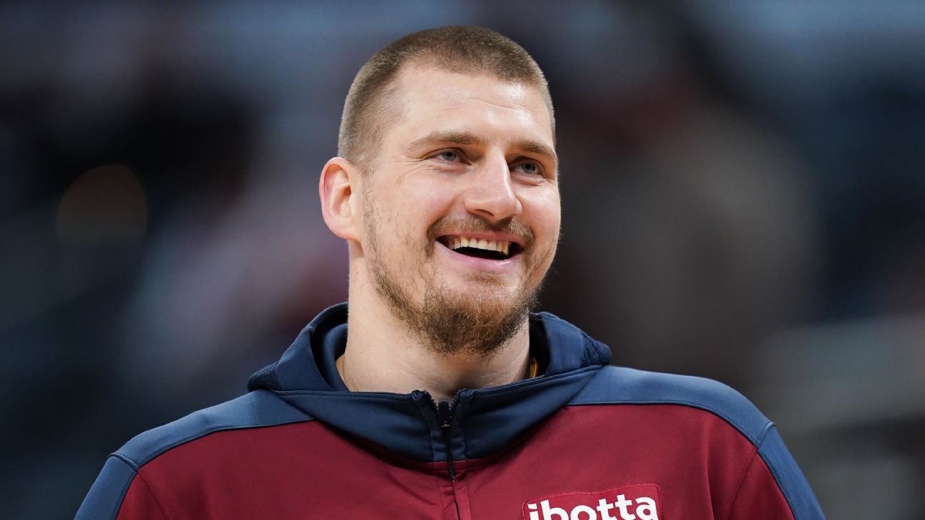 Nikola Jokic emotionally celebrates after his horse wins race