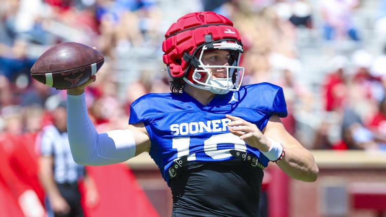 Oklahoma transfer quarterback John Mateer draws Baker Mayfield comparison at SEC Media Days