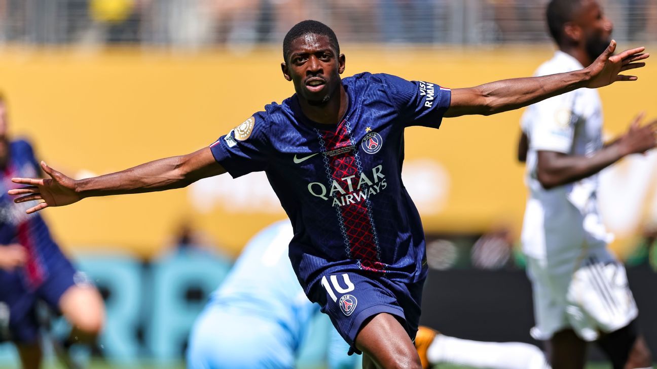 PSG bolstered by return of ‘best player’ Ousmane Dembélé