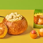 Drug store brand Holler and Glow teams up with Panera for specialized lip balm duo.