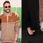 Elsie Hewitt, Pete Davidson at The Pickup World Premiere held at Regal LA Live on Sunday in Los Angeles.