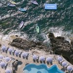 The Prada spring 2025 "Days of Summer" activation in Capri, Italy.