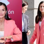 MADRID, SPAIN - JULY 11: Queen Letizia of Spain visits the Spanish Agency for International Development Cooperation (AECID) on July 11, 2025 in Madrid, Spain. (Photo by Carlos Alvarez/Getty Images)