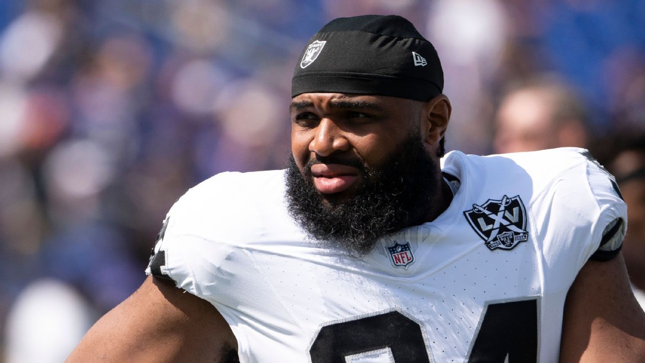Raiders releasing Christian Wilkins; NFLPA files grievance
