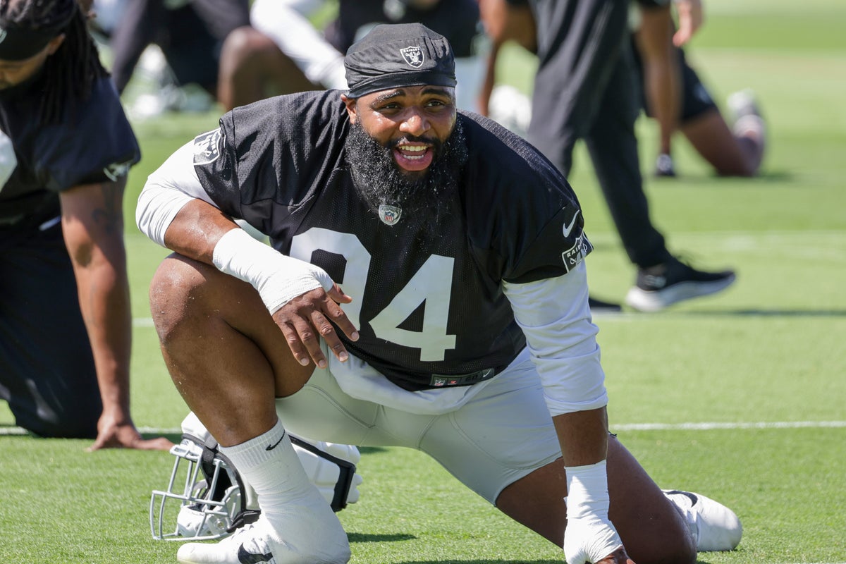Raiders star Christian Wilkins cut from NFL team after meeting room kissing incident