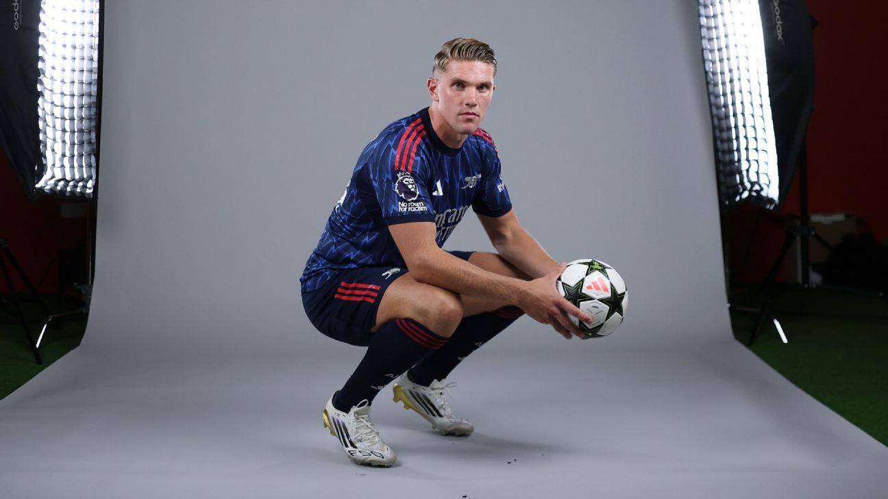 Ready to go: Viktor Gyökeres unfazed by pressure at Arsenal