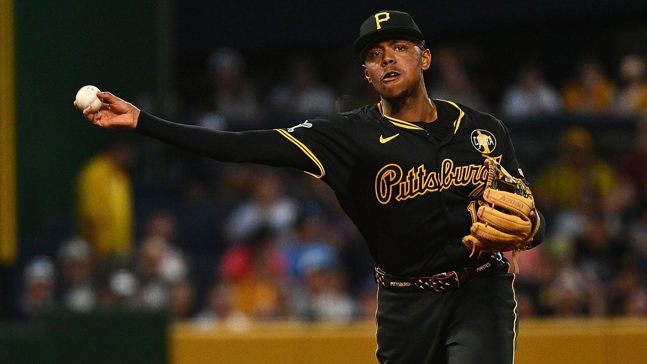 Reds acquire 3B Ke’Bryan Hayes in trade with Pirates