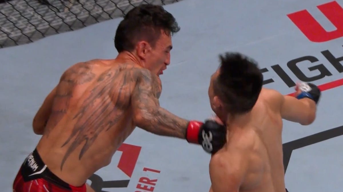 Relive Max Holloway’s brutal KO of Chan Sung Jung