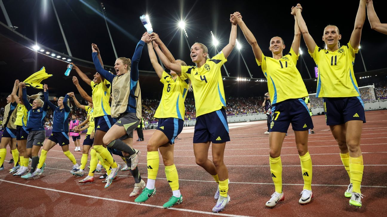 Revitalised Sweden pose serious threat to England at Euro 2025