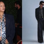 Rihanna Makes Her Baby Bump the Statement Piece of Her Erl Suit Look