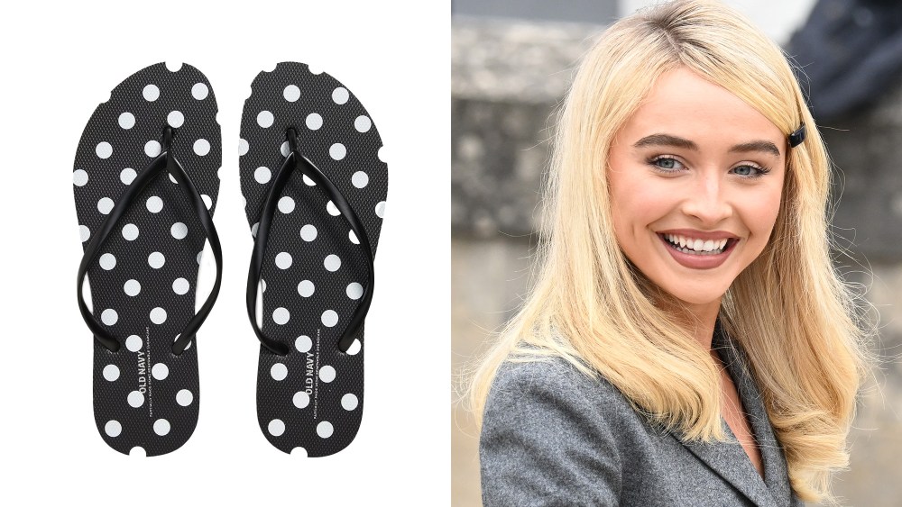 Sabrina Carpenter Aces the Flip-Flop Trend With $5 Old Navy Pair