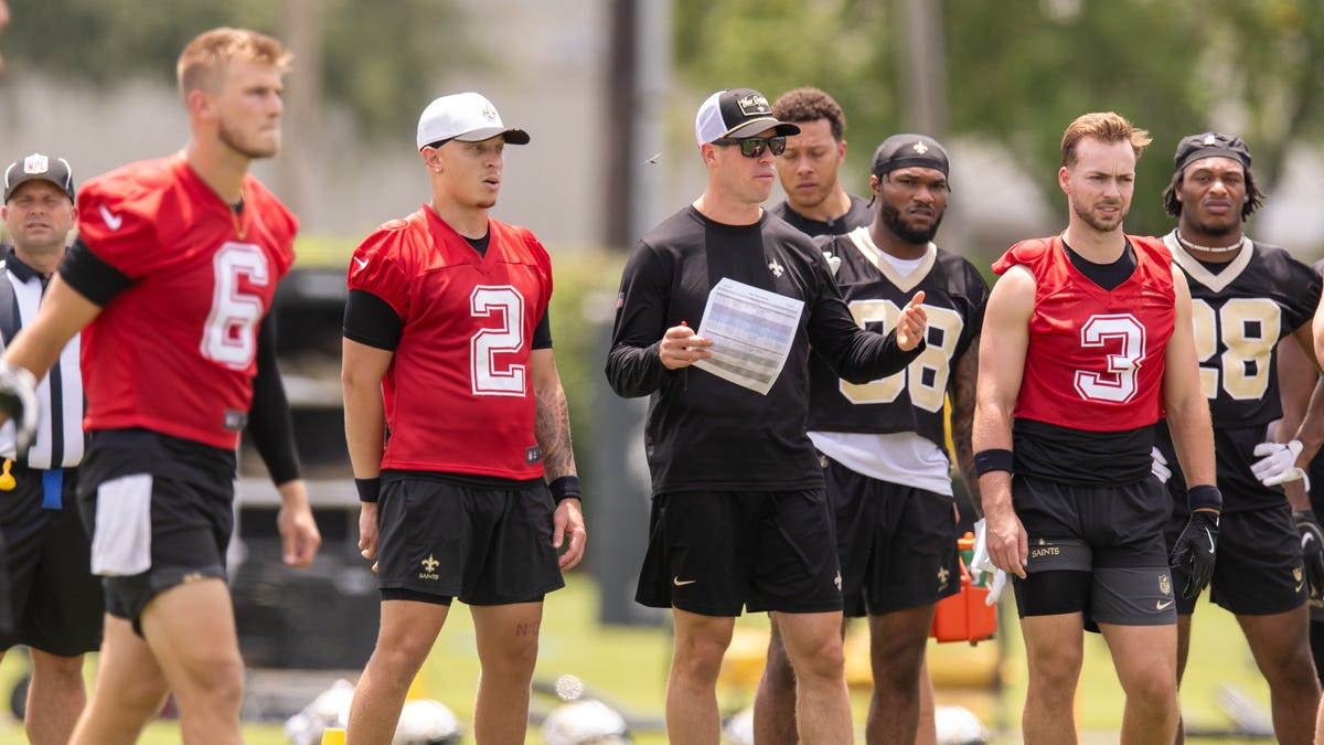 Saints can kick off their training camp QB battle without distractions