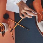 The art of "velatura," Santoni’s unique coloring technique.