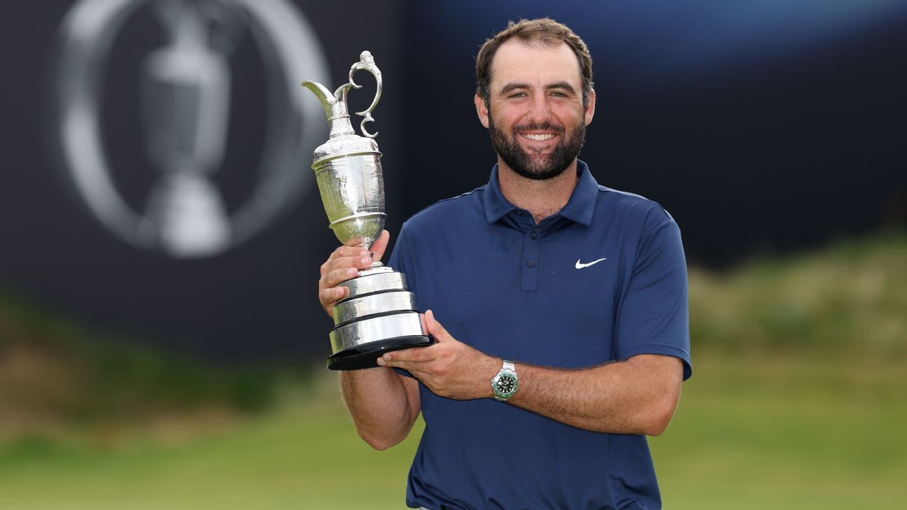 Scottie Scheffler’s dominance over golf continues at Open Championship