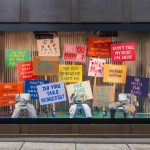 Selfridges summer of sound window