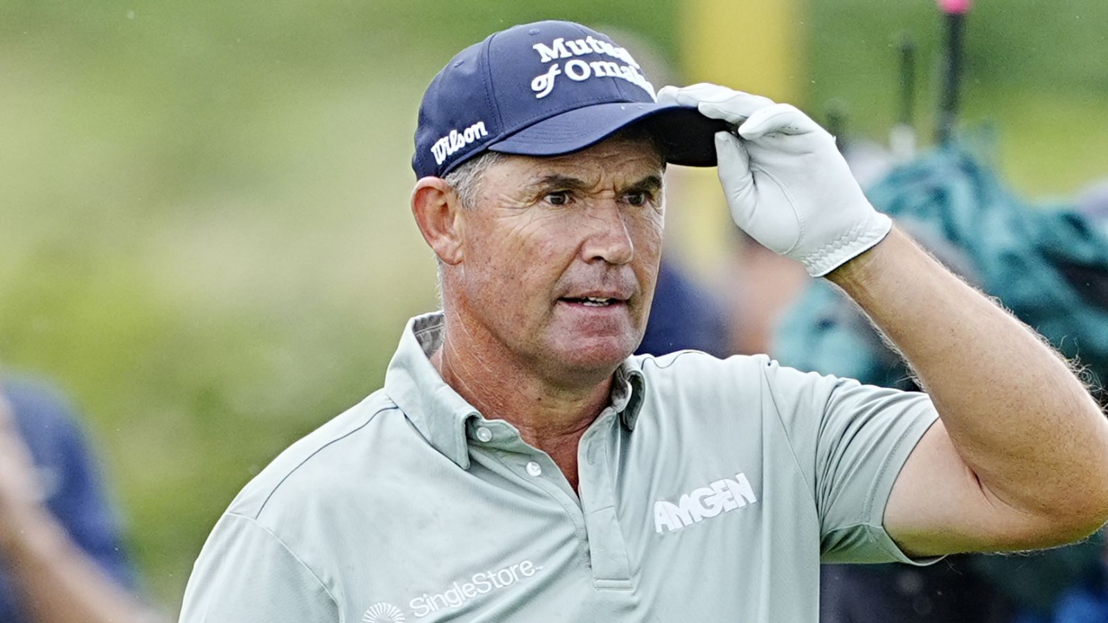 Senior British Open: Padraig Harrington claims one-shot lead over Thomas Bjorn after late birdie | Golf News