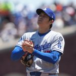 Shohei Ohtani pitches three scoreless innings in game against Giants
