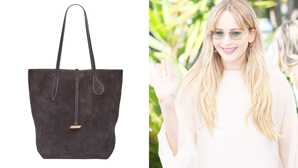 Shop Jennifer Lawrence’s Exact Liffner Suede Tote Bag for 30% Off
