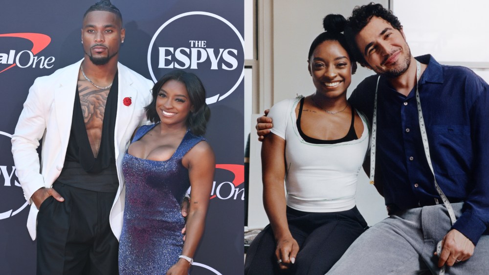 Simone Biles Debuts Custom Zac Posen Athleta Dress at ESPYs 2025