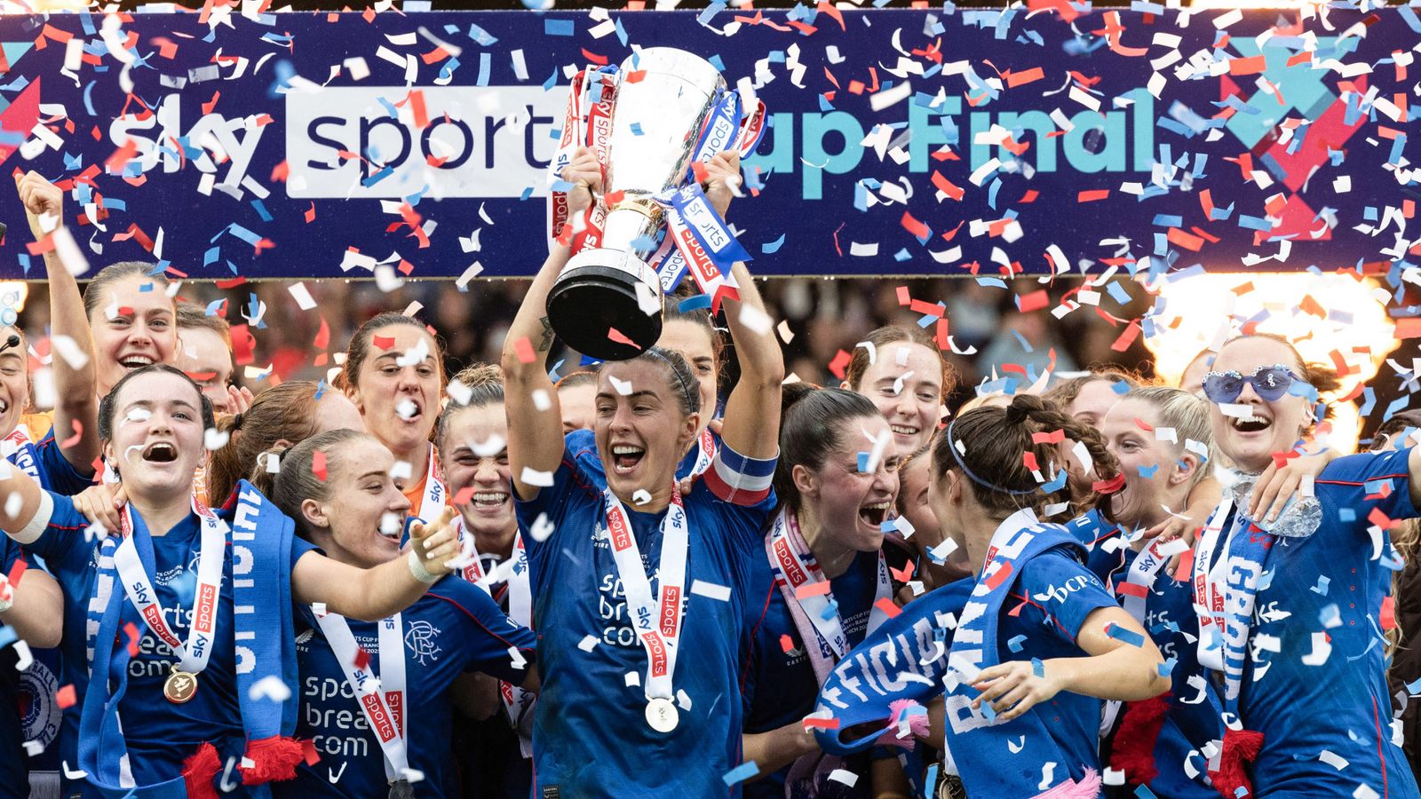 Sky Sports Cup: Holders Rangers face University of Stirling or St Johnstone, SWPL champions Hibs face Motherwell | Football News
