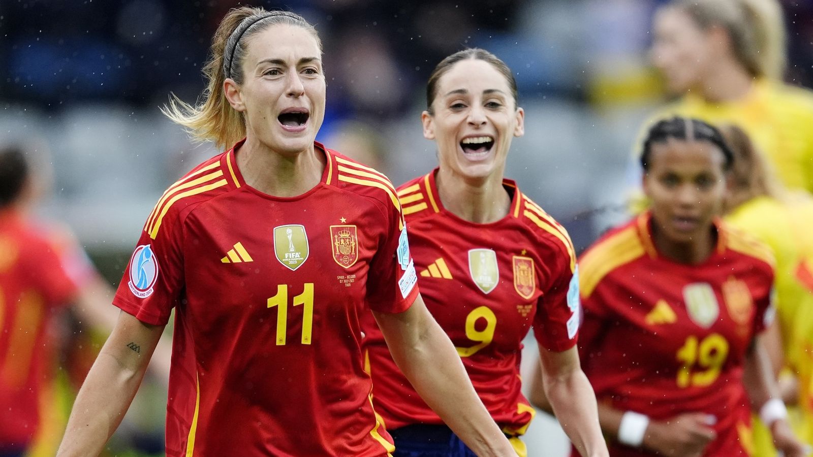 Spain Women 6 – 2 Belgium Women