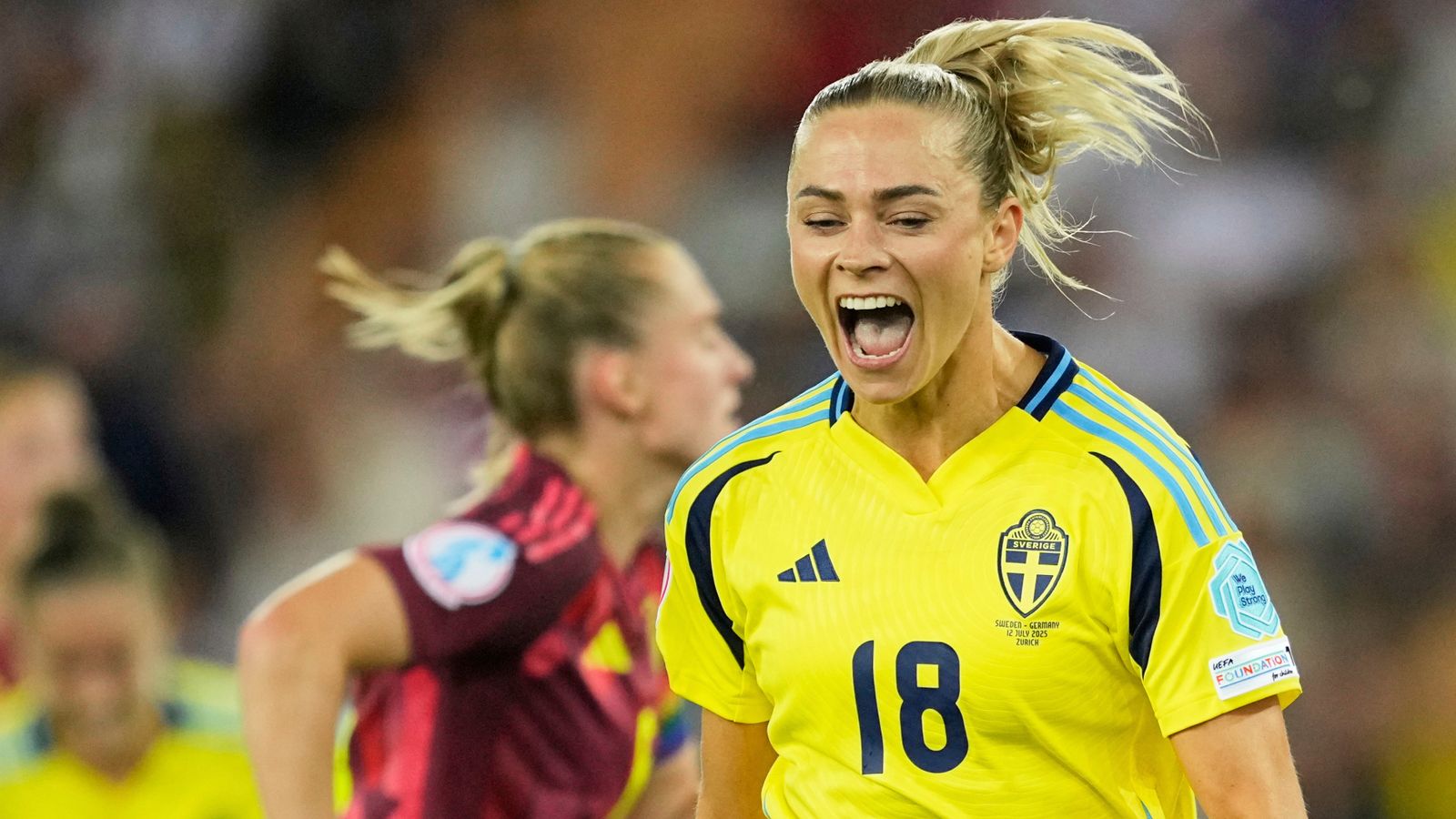 Sweden Women 4 – 1 Germany Women