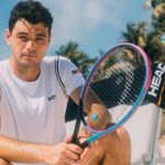 Taylor Fritz is the face of the new Palm Tree Crew x Head capsule.