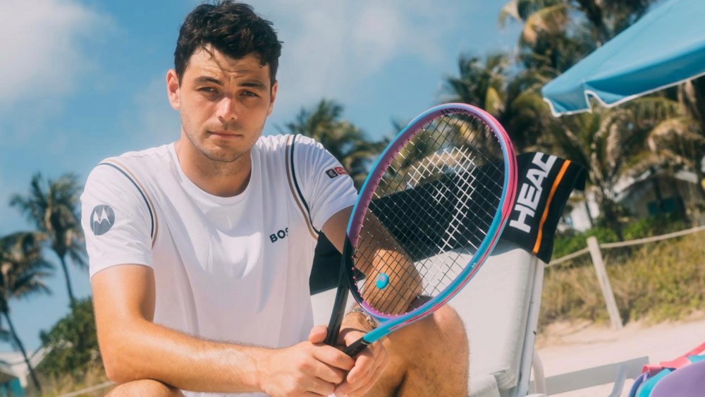 Taylor Fritz to Star in Ads for New Palm Tree Crew x Head Collection