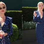 LONDON, ENGLAND - JULY 03: Morgan Riddle attends day four of the Wimbledon Tennis Championships at the All England Lawn Tennis and Croquet Club on July 03, 2025 in London, England.  (Photo by Karwai Tang/WireImage)