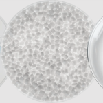petri dishes of recycled textile