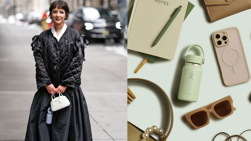 The Mini Water Bottles Bag Charm Trend for Summer 2025, Explained