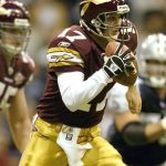 There are four uniforms combinations the Commanders could choose