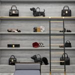 Inside the new Thom Browne accessories store on Madison Avenue.