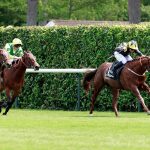 Arabie (J. Crowley) wins Prix du Bois Longines- Fonds Europ..en de l'Elevage Gr. 3 in Chantilly, France 16/06/2024, photo: Zuzanna Lupa