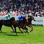 Wise Approach (centre) makes his return after finishing second in the Norfolk Stakes.
