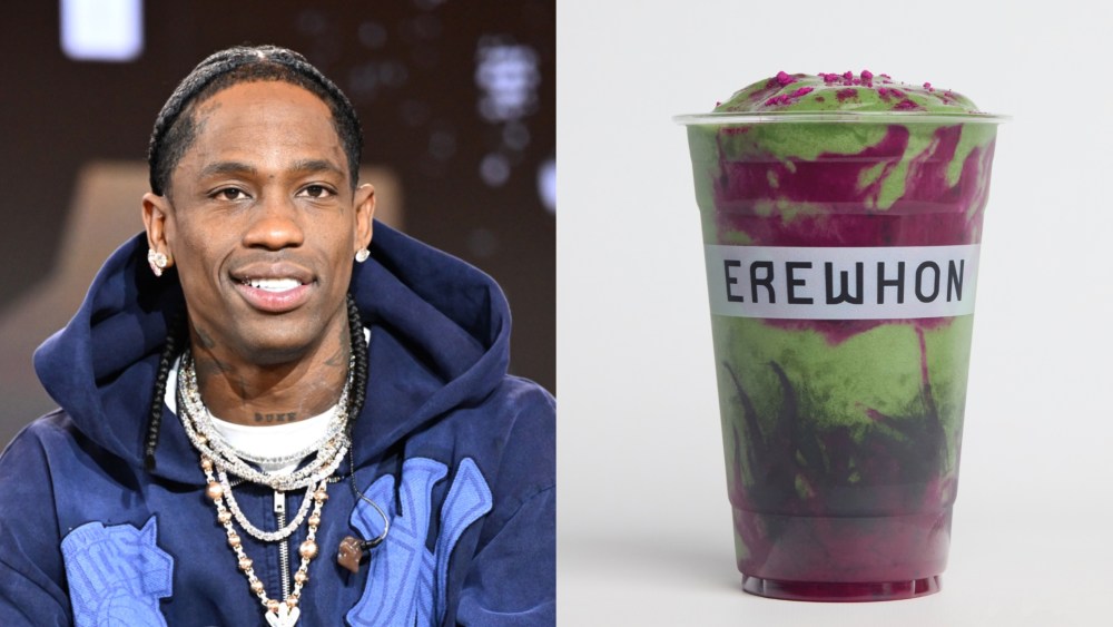 Travis Scott Launches Smoothie Collaboration With Erewhon