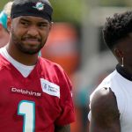 Tua Tagovailoa says Tyreek Hill working to regain Dolphins' trust