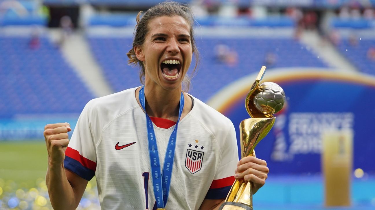 USWNT great Tobin Heath announces retirement