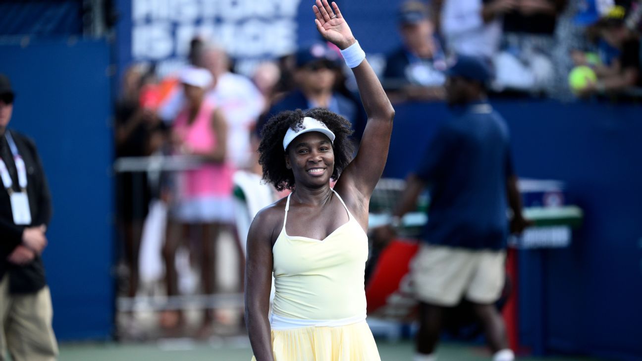 Venus Williams gets wild-card entry for US Open mixed doubles