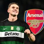 Viktor Gyokeres is a transfer target for Arsenal