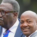 Sir Clive Lloyd and Brian Lara