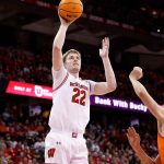 Wisconsin basketball Steven Crowl stats from NBA summer league debut