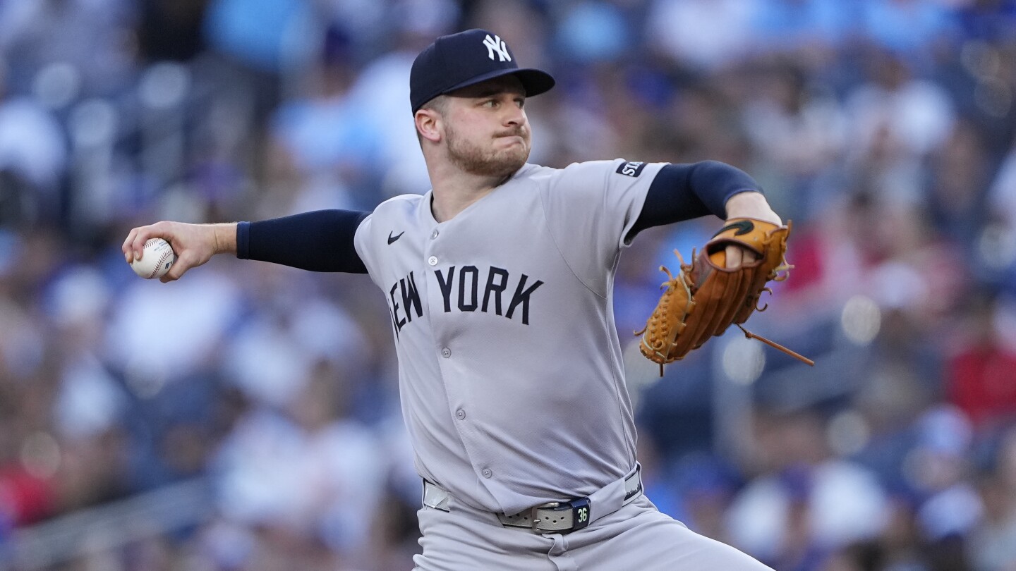 Yankees pitcher Clarke Schmidt to undergo a 2nd Tommy John surgery on Friday