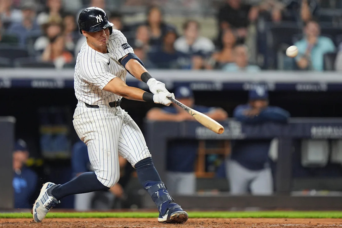 Yankees tie it 3 times in late innings before finally beating Rays 5-4 in 11