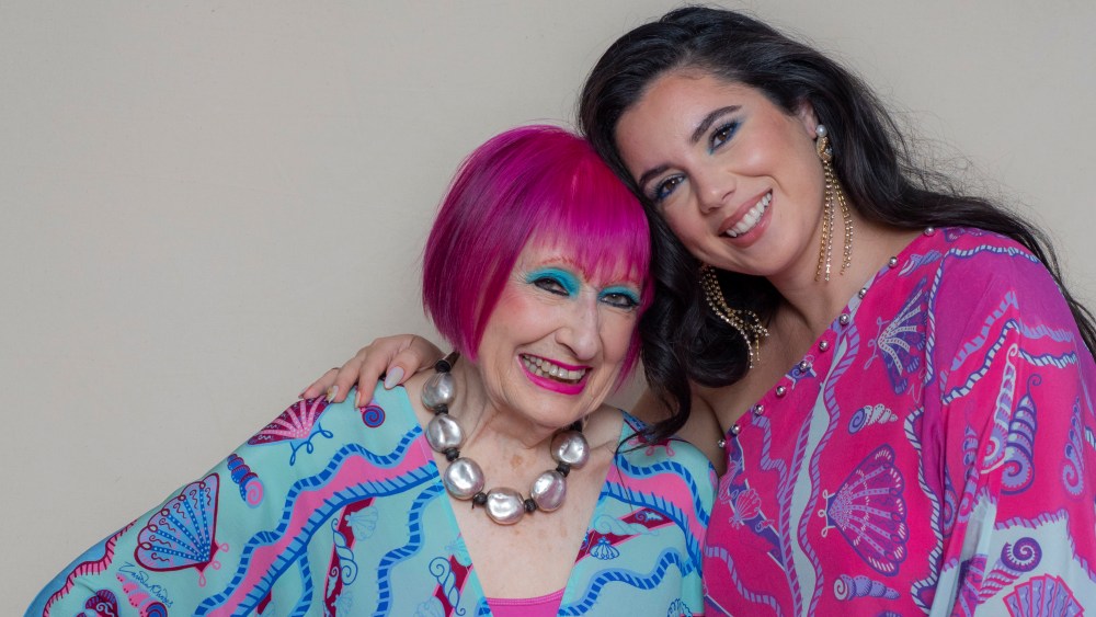 Zandra Rhodes Lights Up the Beach With Seventies Seashell Prints