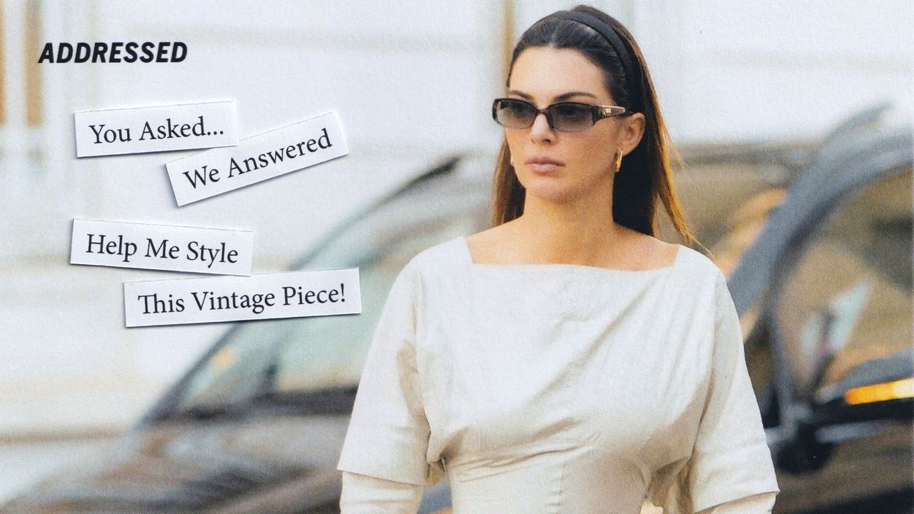 Addressed: SOS! Help Me Style This Vintage Piece—You Asked, We Answered